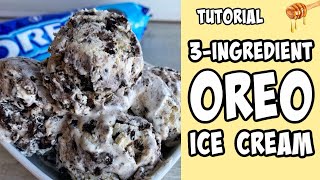 Discover the Ultimate Homemade Oreo Ice Cream Recipe [upl. by Einaffets]