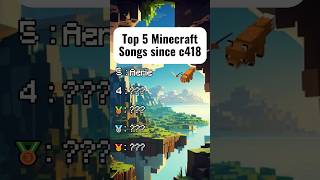 TOP 5 BEST Minecraft Songs So Far Since c418 shorts minecraft minecraftmusic minecraftsong [upl. by Twila602]