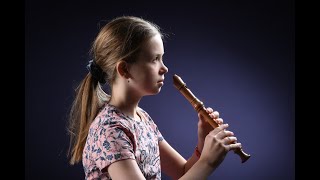 Klára Valentovičová plays Jaroslav Pelikán´s Recorder concerto in Virtuosos Talent Show 2022 [upl. by Christen130]