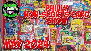 MONSTER CARDS at The Philly NonSports Card Show  May 2024 [upl. by Deelaw]