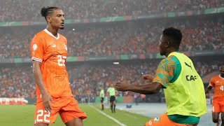 IVORY COAST GOAL  FT IVORY COAST 10 DR CONGO TotalEnergiesAfcon2023  FEB 7 2024 [upl. by Eustis]