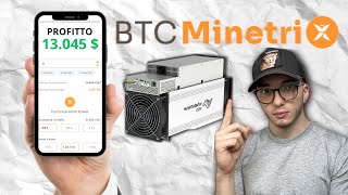 Minare Bitcoin Comprando Un Token  bitcoin minetrix [upl. by Loar]