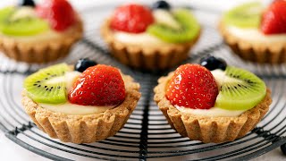 Mini Fruit Tarts Recipe [upl. by Michaella917]