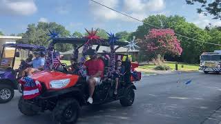 4th of July Parade  Ridglea Hills 2024 [upl. by Nnoj]