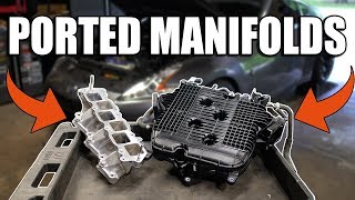 Installing Ported Upper amp Lower Intake Manifolds on The Z [upl. by Oswin]