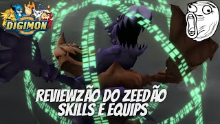 REVIEW DO GRANDE Zeedmillenniummon DMO  DIGIMON MASTERS ONLINE [upl. by Jos]