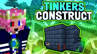 FORGER VOS PROPRES ARMES ET METAUX système de forge unique  TinkersConstruct  MINECRAFT 1182 [upl. by Olivann]