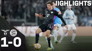 quotWell fight our way out of this togetherquot  Lazio vs FC Bayern 10  UCL Highlights [upl. by Juline]