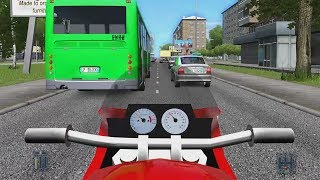 City Car Driving  Yamaha FCR900  Fast Driving [upl. by Ayifa]