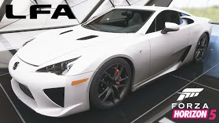 Forza Horizon 5  Lexus LFA Customization [upl. by Bonucci287]