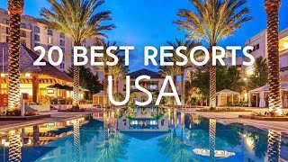 20 Best Resorts in the USA [upl. by Radford]