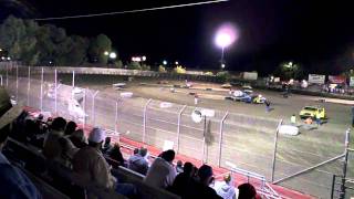 Wingless Sprint Main 91810 Antioch Speedway [upl. by Eicak]