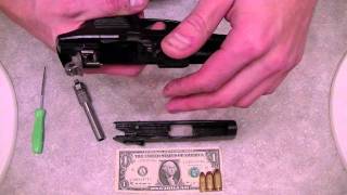 Ruger P95 Takedown Field strip and Re Assembly Full w decocker [upl. by Rogers]