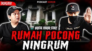 PODCAST HOROR TERGILA DATENGIN RUMAH POCONG [upl. by Ecital]