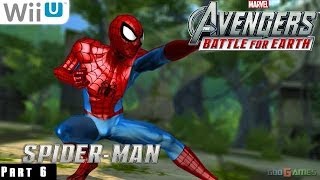 Marvel Avengers Battle for Earth  WiiU Gameplay 1080p part 10 Hellicarrier Completed [upl. by Dulce]