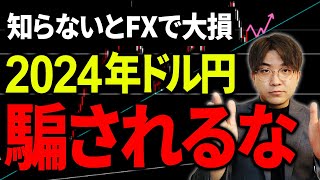 【2024年ドル円】プロが本当に予想しているシナリオを大暴露｜FXで大損する前に見てください [upl. by Ahtebbat]