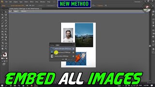 How to Embed All Images In Illustrator 2024  Tutorial River [upl. by Rayle821]