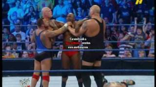 TRIPLE CHOKESLAMmust watchHD [upl. by Renferd]