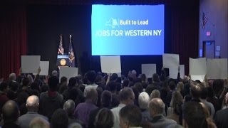 Governor Cuomo Makes a Jobs Announcement in Dunkirk [upl. by Burr655]