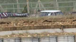 Barkston Heath sprint track Classic Mini 14 Rover K series [upl. by Ronile415]