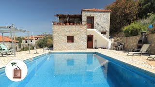 LARGE HOUSE I LARGE POOL I Stoupa  Agios Nikolaos Messinia [upl. by Ardys572]