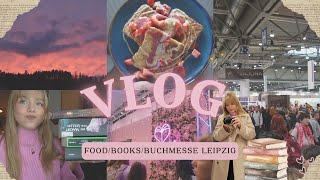 🎀BUCHMESSE LEIPZIG 📚 bookstalksfood 🎀  Jasimi´s Vlog Diaries [upl. by Ahtar]