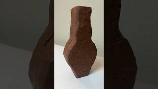 Slab built textured vase ceramics [upl. by Jarad]