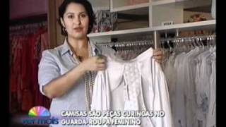 Camisas femininas são tendência de verão [upl. by Nibbor]