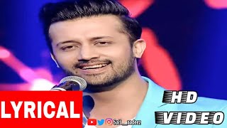 Atif Aslam Heart Touching Live Performance With Lyrics  Gima Awards 2015  1080p  Saif Aadeez [upl. by Billen]