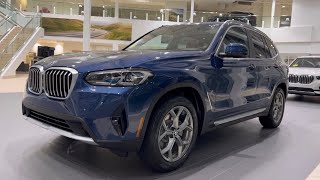 2023 BMW X3 in Phytonic Blue [upl. by Eilram27]