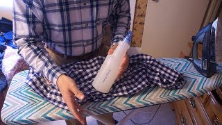 How To Iron And Starch A Dress Shirt [upl. by Latimer]