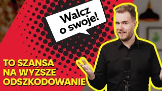 Odwołanie od decyzji ubezpieczyciela  jak walczyć o wyższe odszkodowanie [upl. by Curtice396]