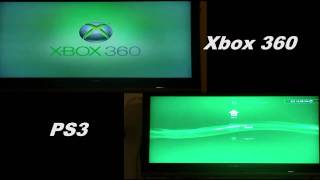 Xbox 360 vs PS3 Boot Time [upl. by Clark835]