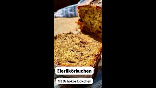 Omas Eierlikörkuchen mit Schokostückchen shorts [upl. by Kingsley]