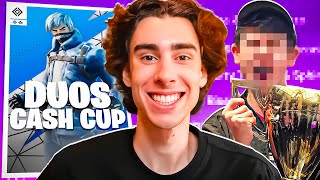 I Played the Duo Cash Cup with A World Cup Winner 🏆 [upl. by Stouffer]