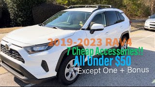 First 7 Accessories to Buy Toyota RAV4 20192023 [upl. by Kreitman]