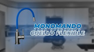 MONOMANDO PARA FREGADERO CUELLO FLEXIBLE [upl. by Oecam790]