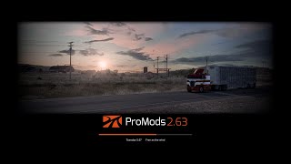 Euro Truck Simulator 2 v146 installing ProMods v263 [upl. by Remmer]