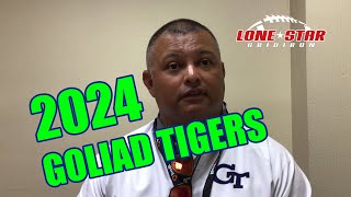 Coach Kevin Salazar  Goliad Tigers 2024 [upl. by Eki]