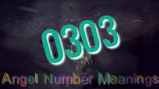 Angel Number 0303  numerology amp meaning [upl. by Dilaw767]