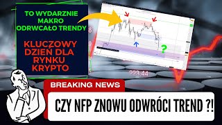 Drastyczne Spadki na BTC  CZY DZIŚ TREND SIĘ ODWRÓCI  Skąd tak duże spadki na rynku [upl. by Lraed942]