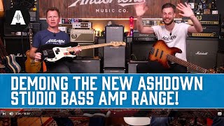 Demoing the New Ashdown Studio Bass Amp Range [upl. by Eelano]