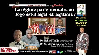 Le passage du Togo dun régime présidentiel à un régime parlementaire estil légal et légitime [upl. by Aisyle]