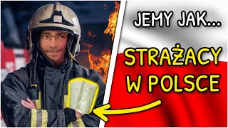 Test STRAŻACKIEGO JEDZENIA  Co strażacy jedzą na akcji [upl. by Iggy405]