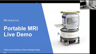 DEMO Hyperfine Portable MRI [upl. by Wehhtam]