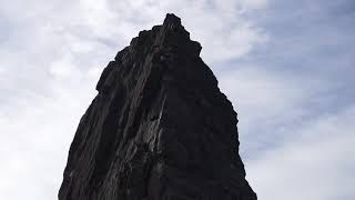 Inaccessible Pinnacle Isle of Skye Scotland  Free solo climbing no ropes or protection [upl. by Daphne]