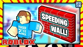 Roblox Be Crushed by a Speeding Wall  Best Taxi Service to the Wall [upl. by Sorcim]