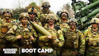 How Army Artillery Soldiers Train To Fire 43 Million Howitzers — The quotKing Of Battlequot  Boot Camp [upl. by Hanshaw]