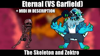 FNF  Megalosagna Eternal but its a Skeleton and Zektro cover  MIDI IN DESCRIPTION [upl. by Erving]