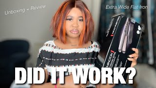 Unboxing Remington ProCeramic Extra Wide Hair Straightener  Flat Iron Straightener For Thick Hair [upl. by Jaymee]